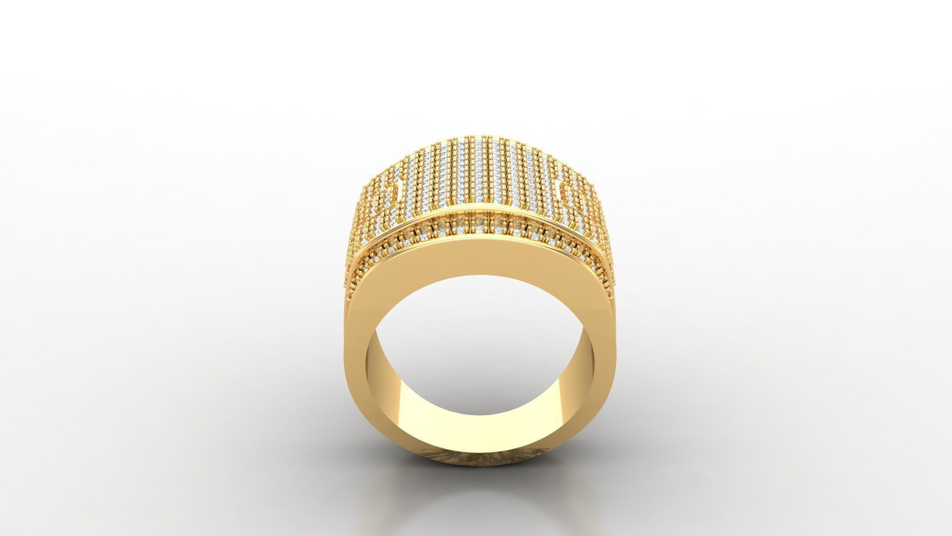 Man Ring Version 1 MR 81 3D print model_2