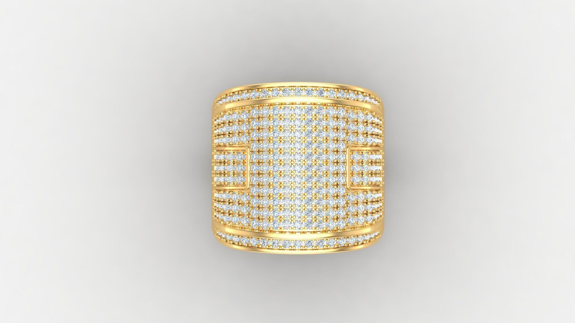 Man Ring Version 1 MR 81 3D print model_4