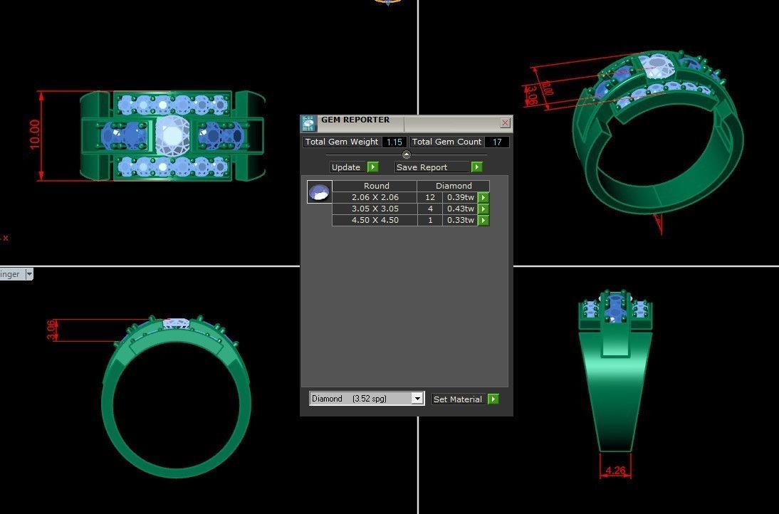 Man Ring Version 1 MR 8 3D print model_6