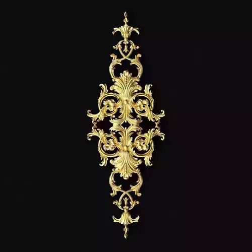 Central decor ornament for furniture