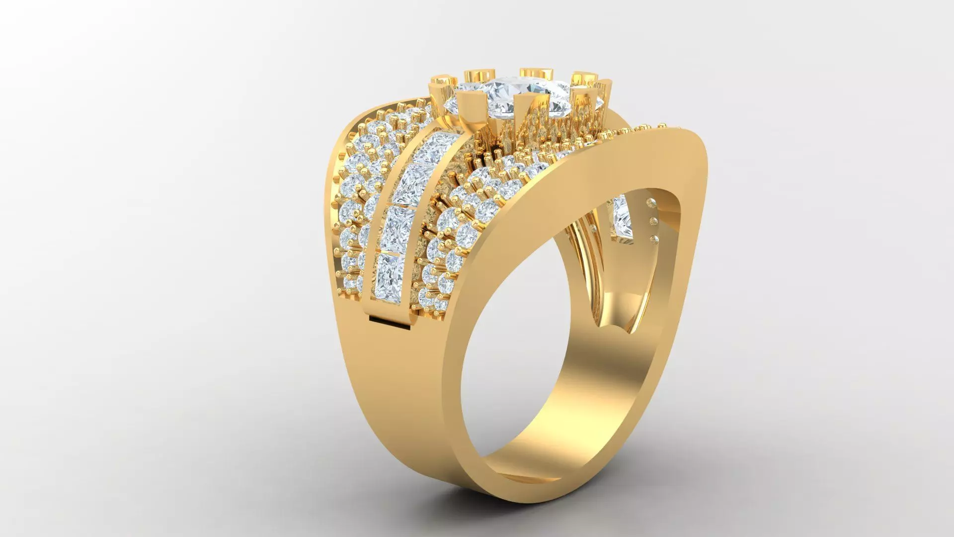 Man Ring Version 1 MR  78 3D print model_0