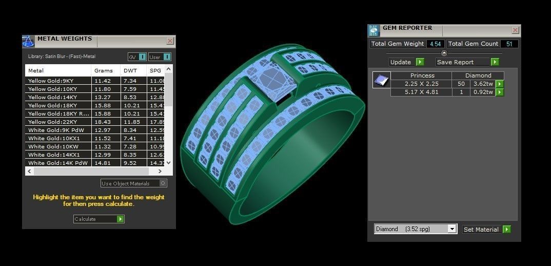 Man Ring Version 1 MR  75 3D print model_5