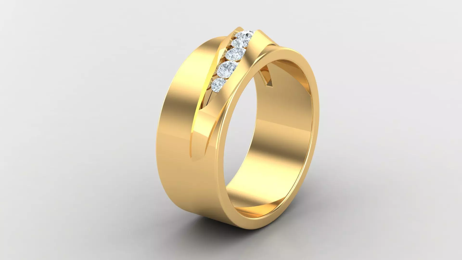 Man Ring Version 1 MR 66 3D print model_0