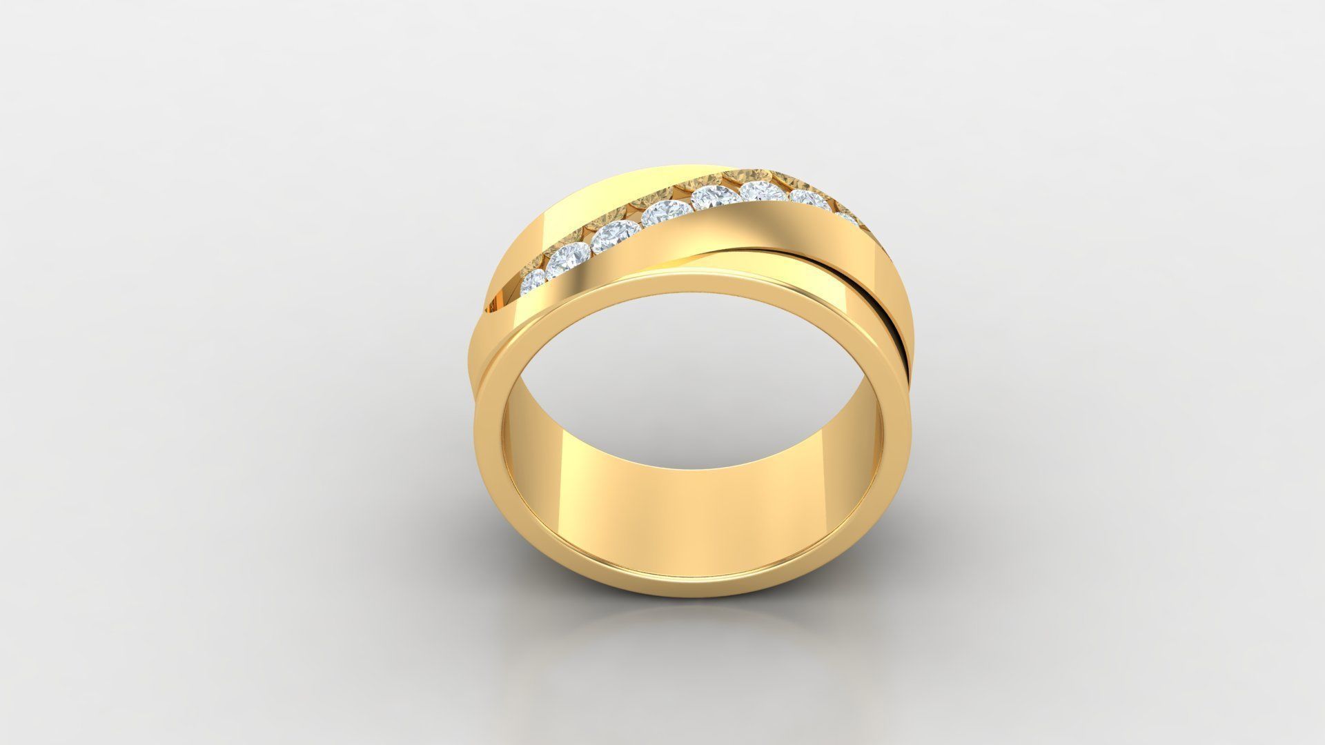 Man Ring Version 1 MR 66 3D print model_2