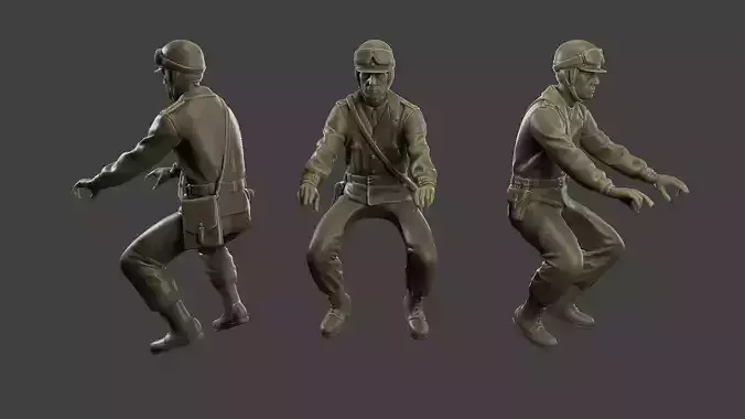 CzechSlovak Communist police Motorcycle CCPM1 1 3D print model
