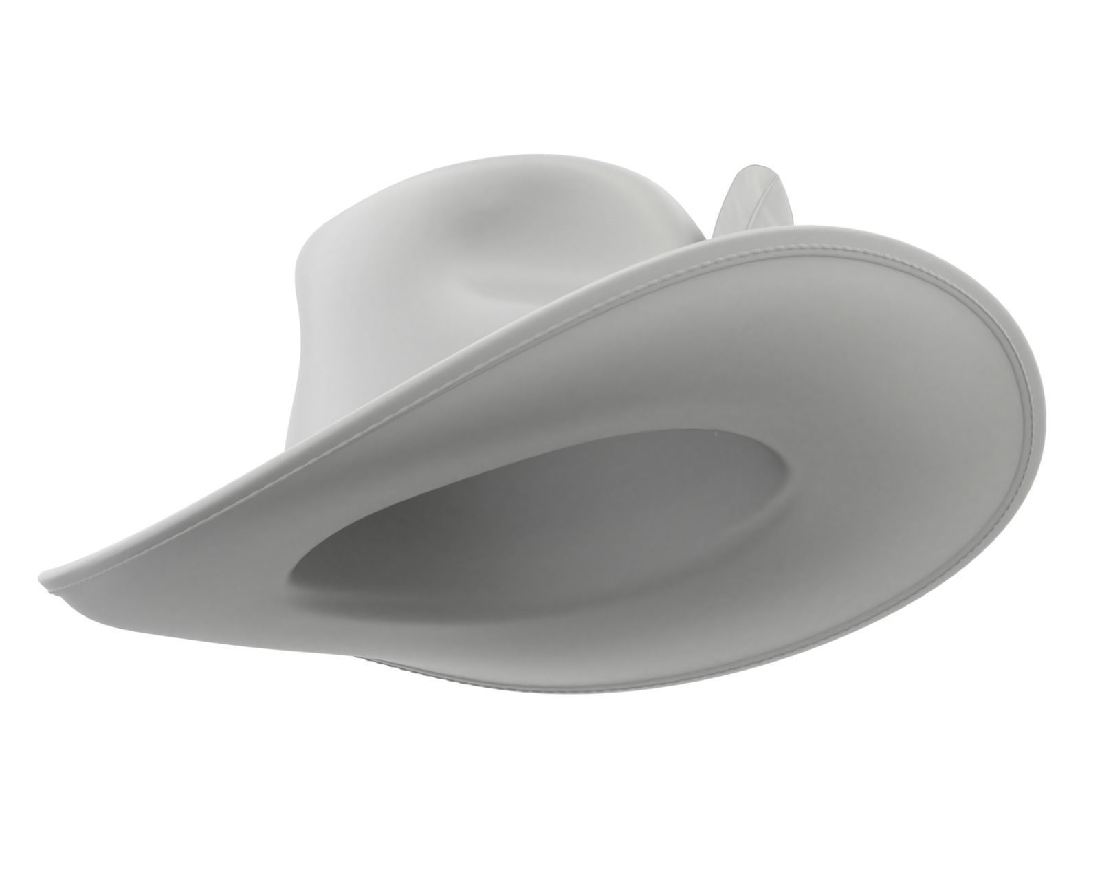 Cowboy Hat 3D model_16