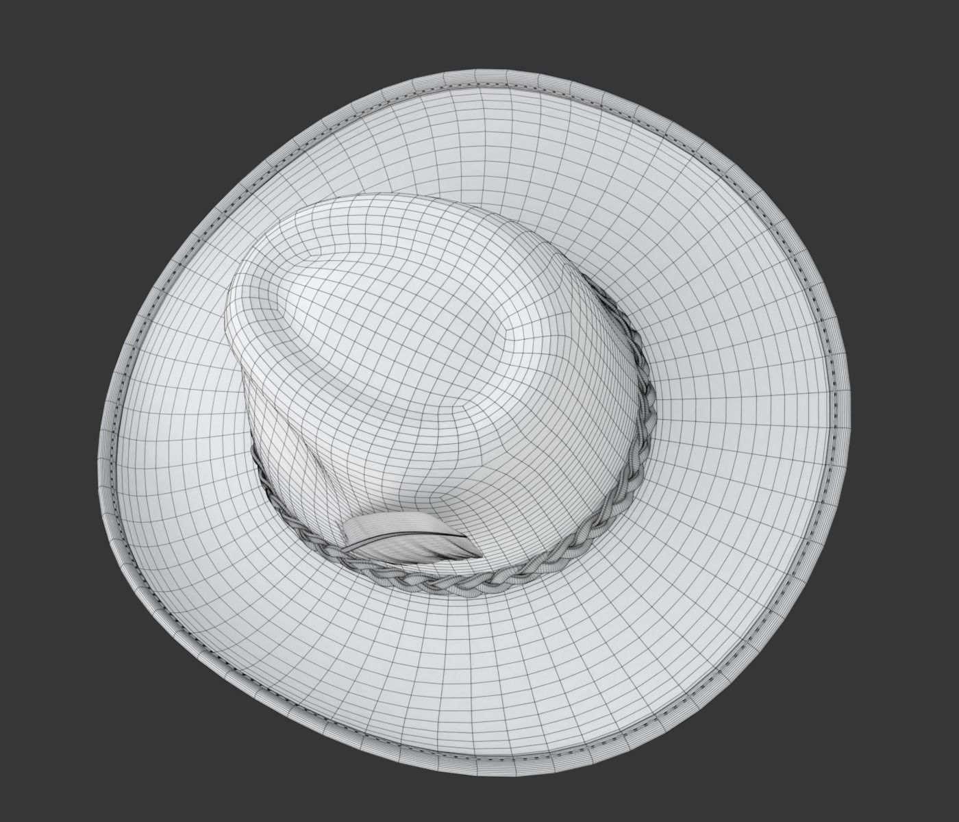 Cowboy Hat 3D model_26