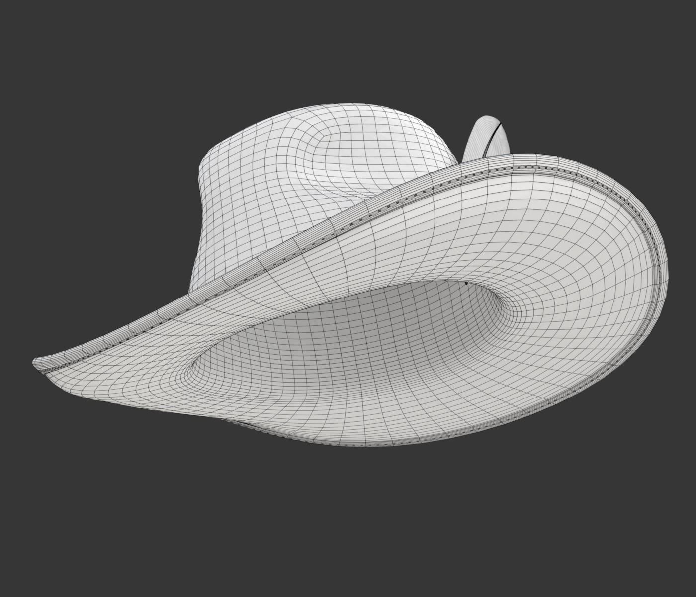 Cowboy Hat 3D model_25