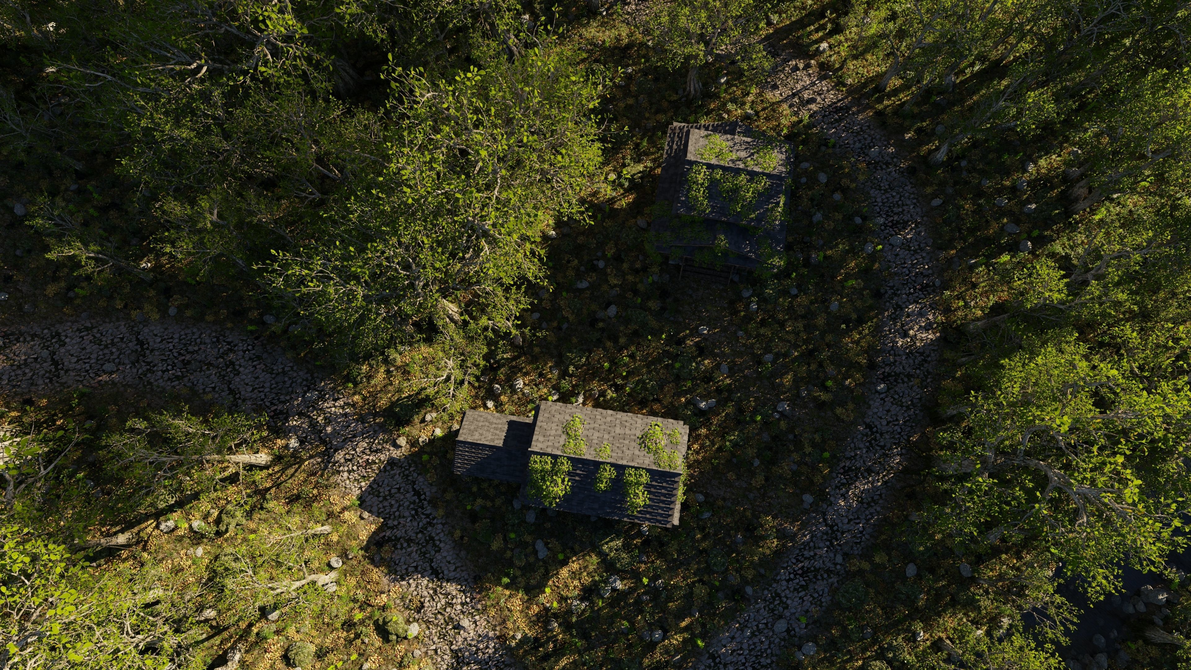 Abandoned Shack Scene 3D model_11