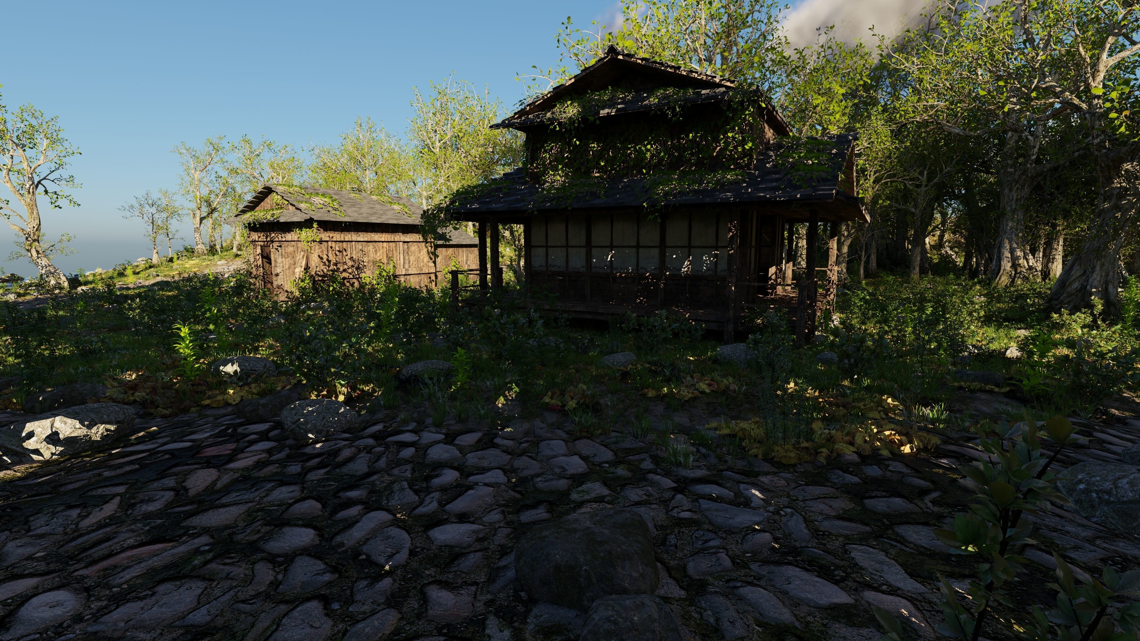 Abandoned Shack Scene 3D model_9