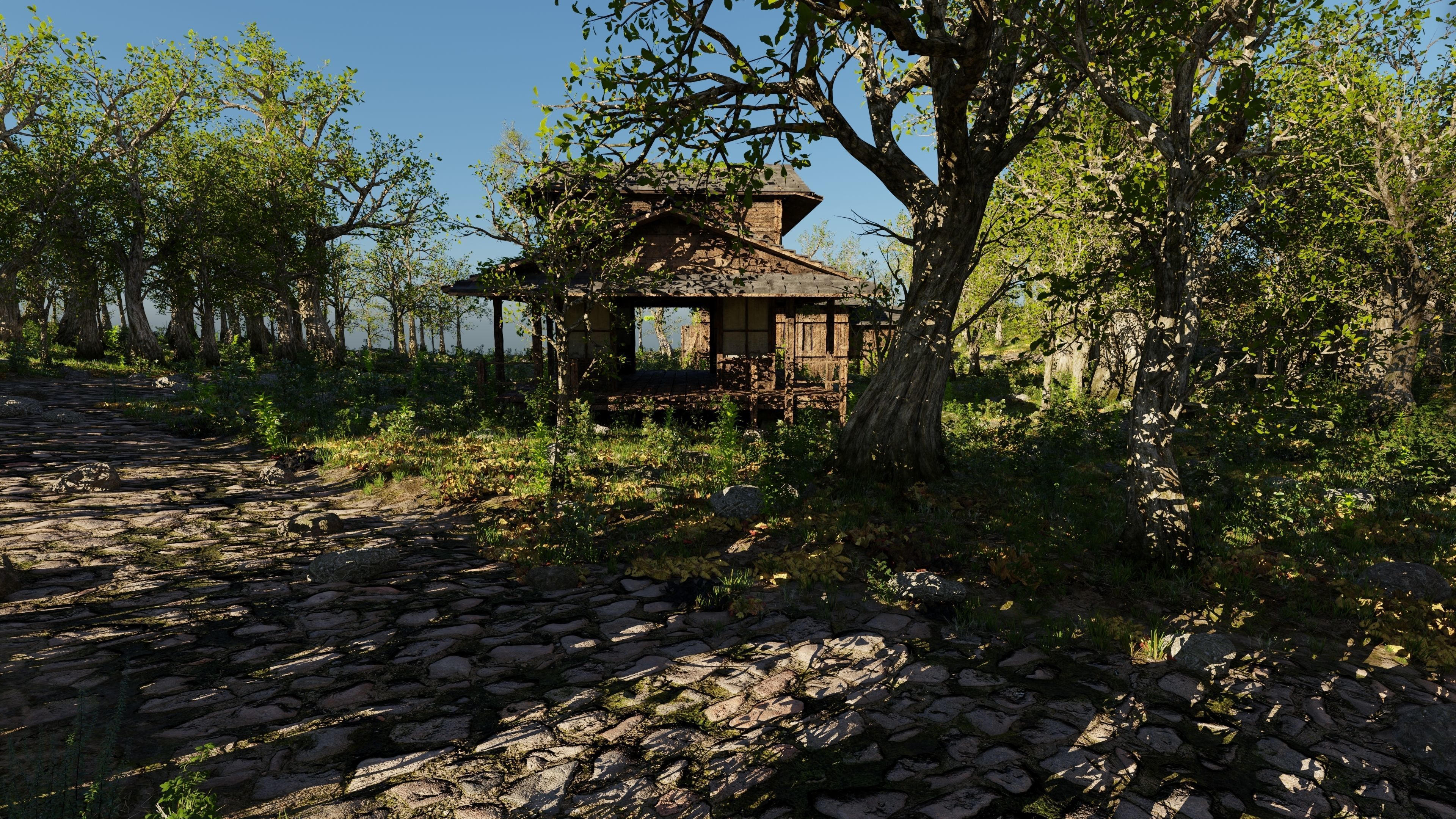 Abandoned Shack Scene 3D model_10
