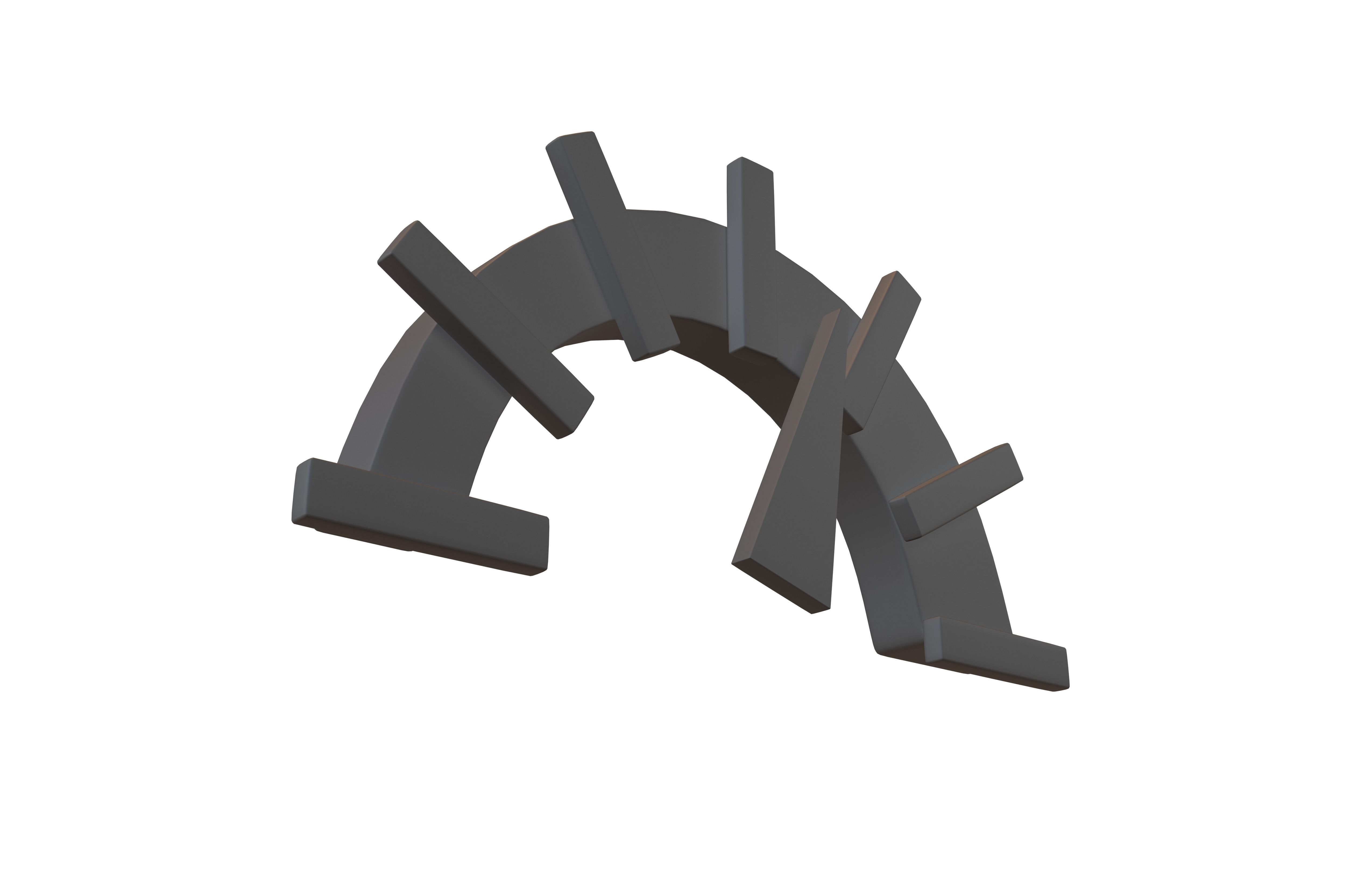 Speed Symbol v1 001 Low-poly 3D model_3