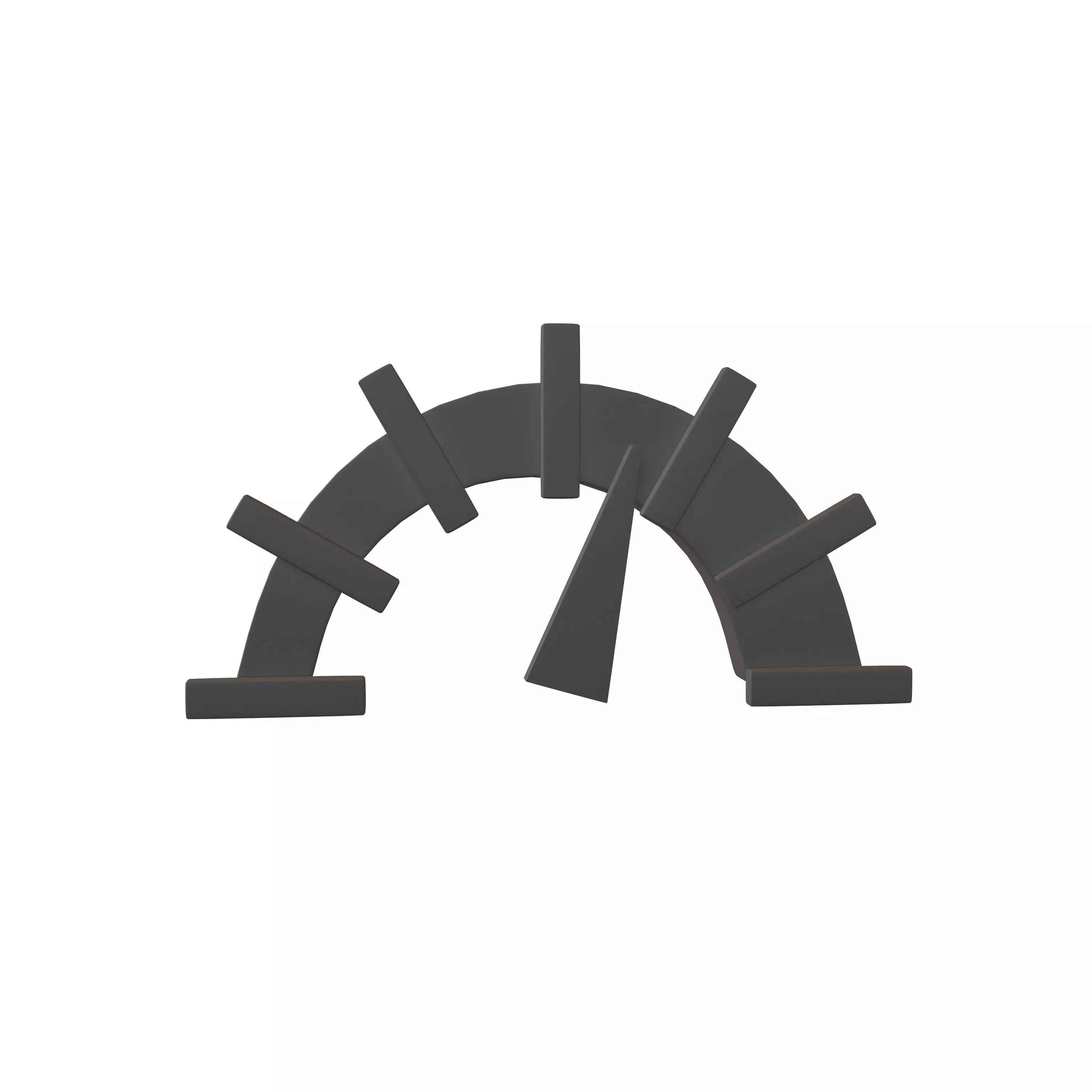 Speed Symbol v1 001 Low-poly 3D model_0