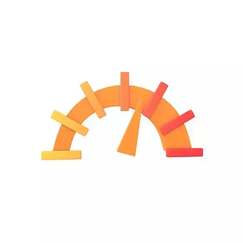 Speed Symbol v1 003 Low-poly 3D model