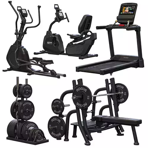 Equipment GYM 5 3D model