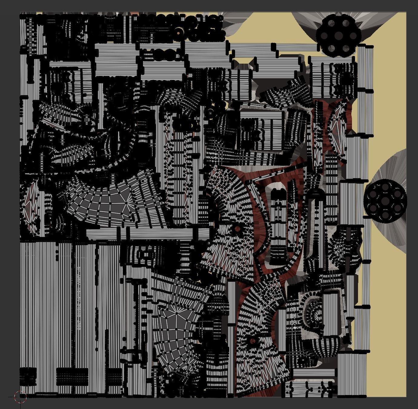 Colt Peacemaker Low-poly 3D model_9