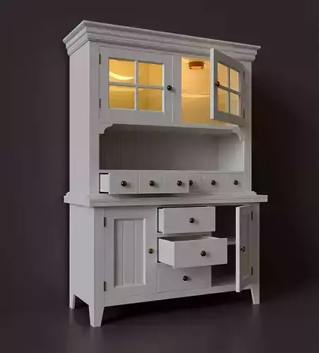 White kitchen sideboard 99