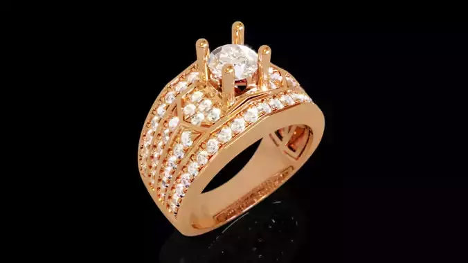 Men Ring 8 3D print model