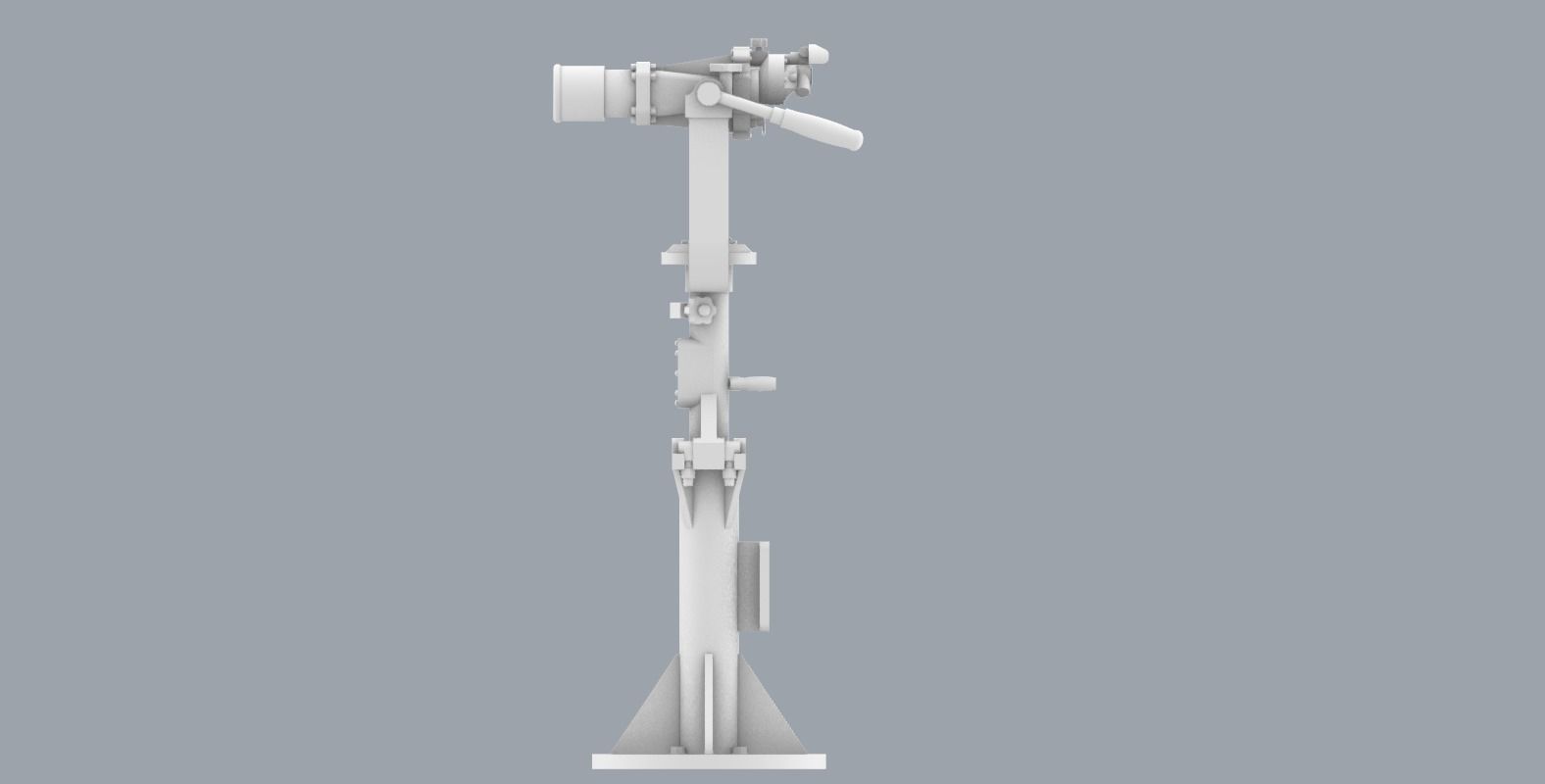 Big Eyes Binoculars Low-poly 3D model_10