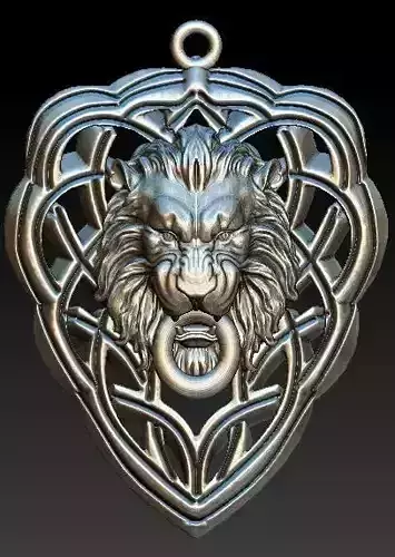 lion pendant