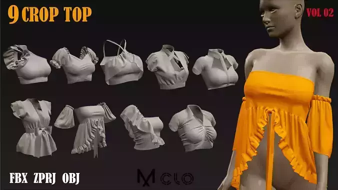 9 CropTop VOL02