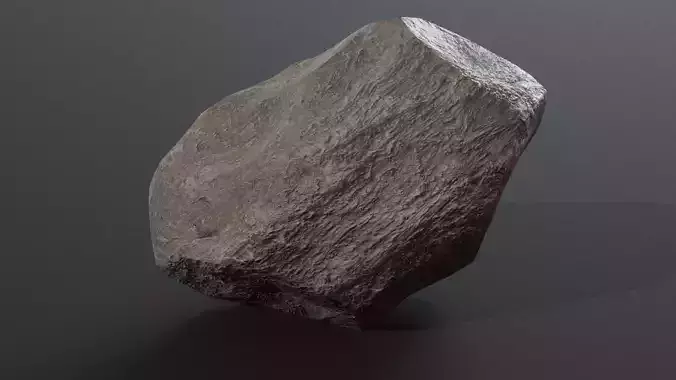 3D Rock 02 - 3D PBR Model 