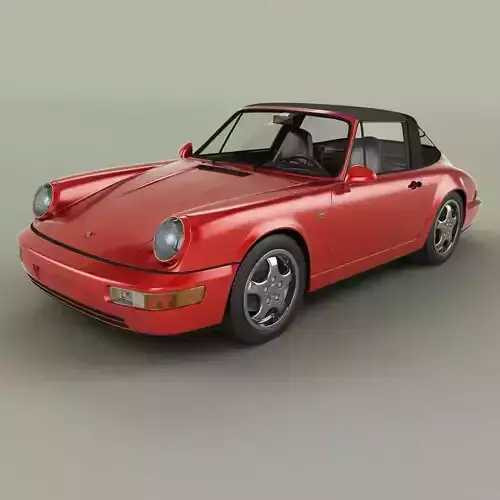 Porsche 911 964 Targa 3D model