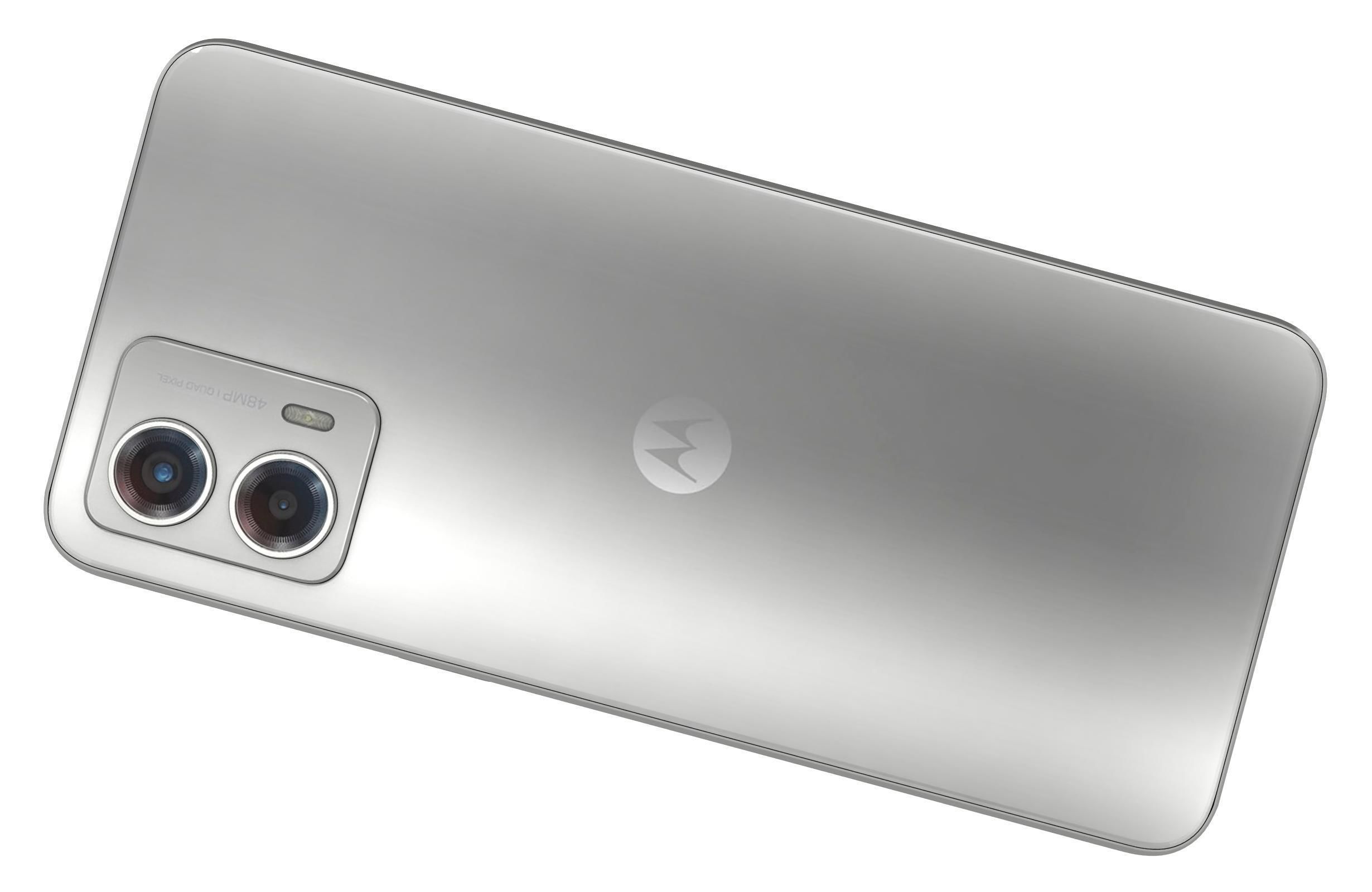 Motorola Moto G 2023 Black And Silver Low-poly 3D model_24