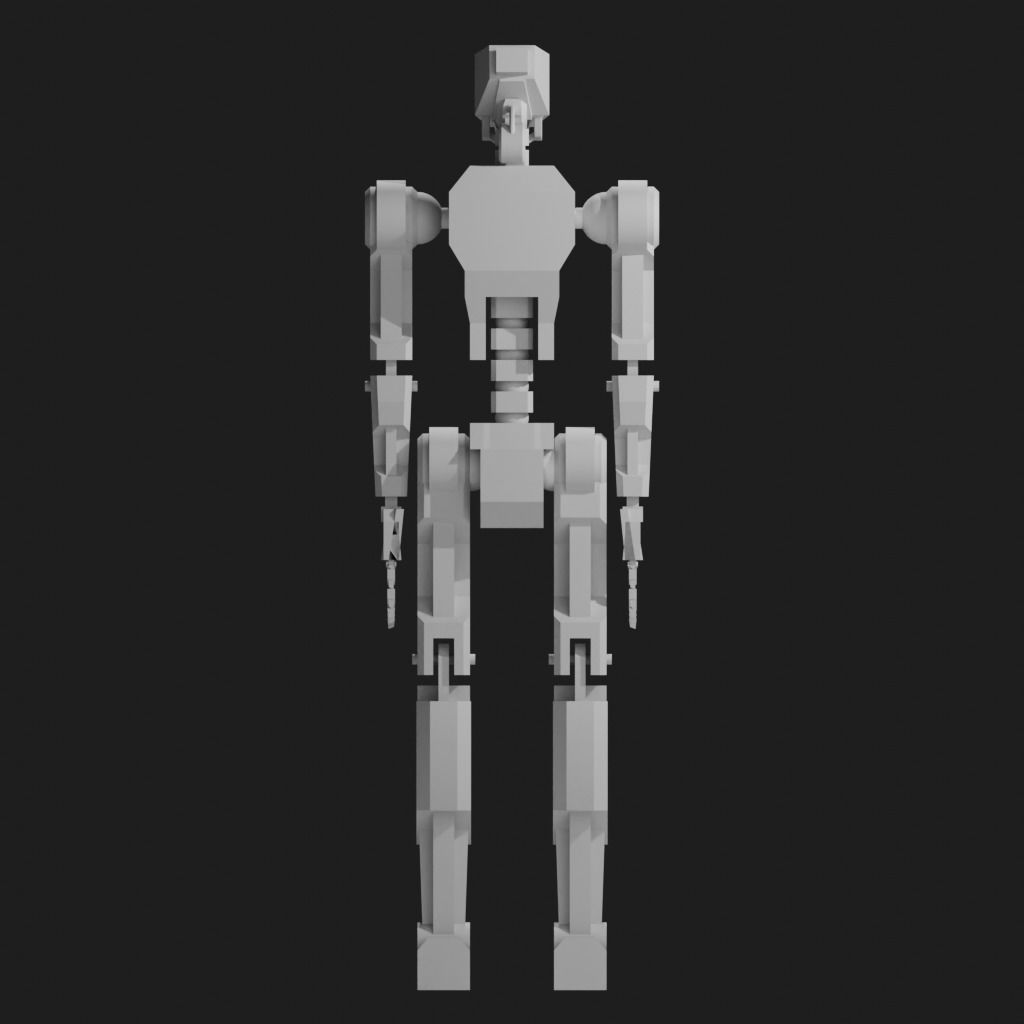 Robo-Basemesh 3D model_1