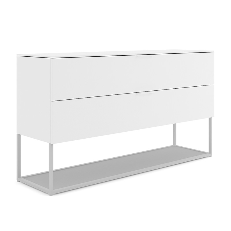 Standing Shelf with Drawers 3D model_1
