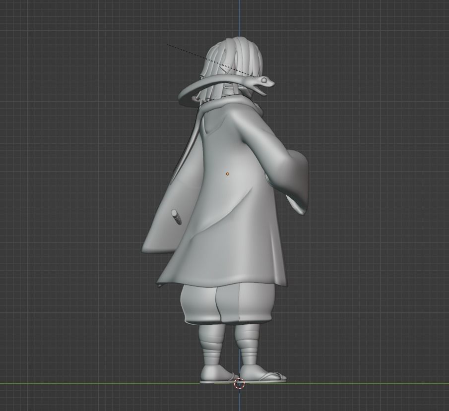 Obanai Iguro - Demon Slayer 3D model_15