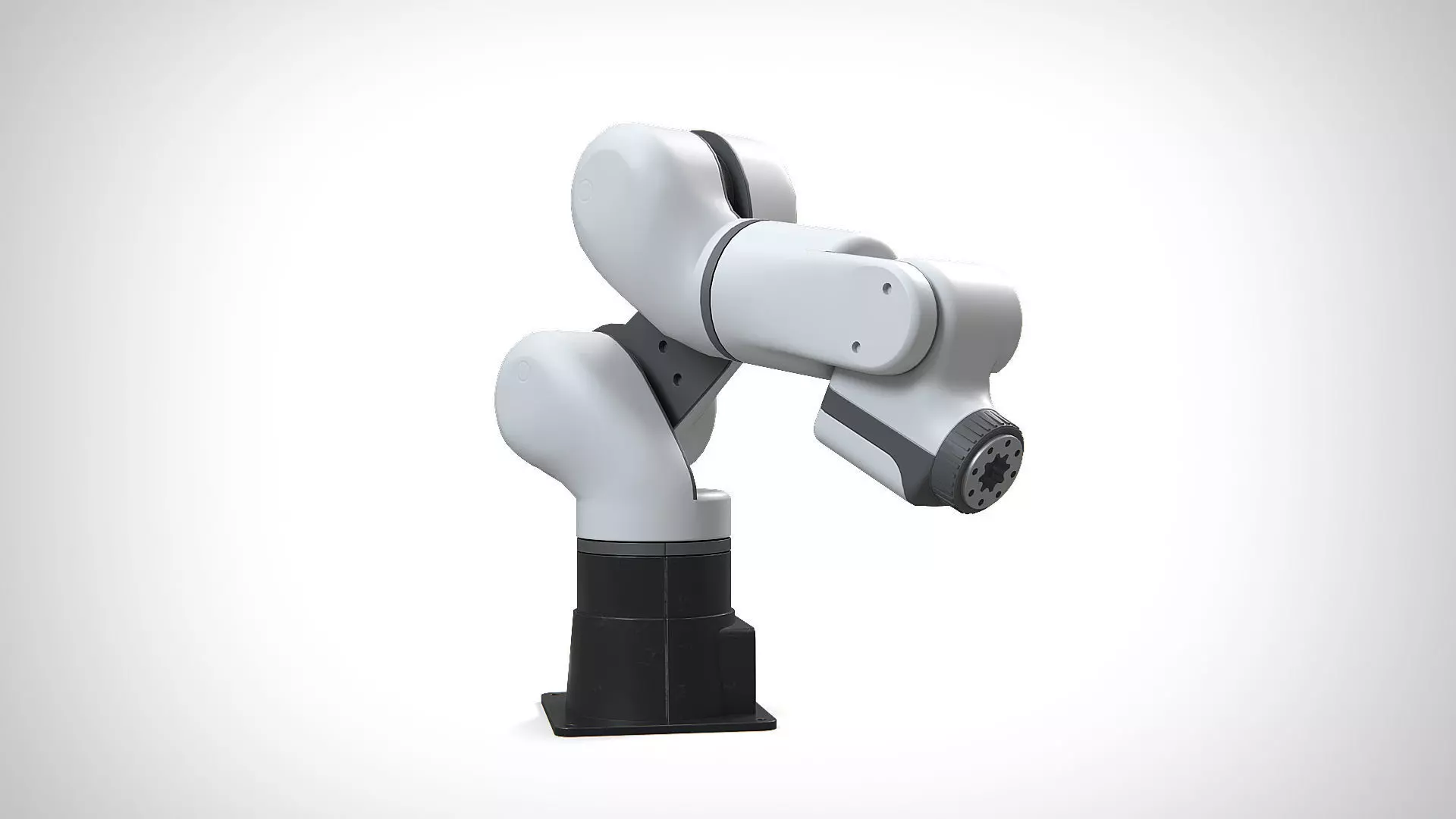 Robotic Arm 02 PBR Low-poly 3D model_0