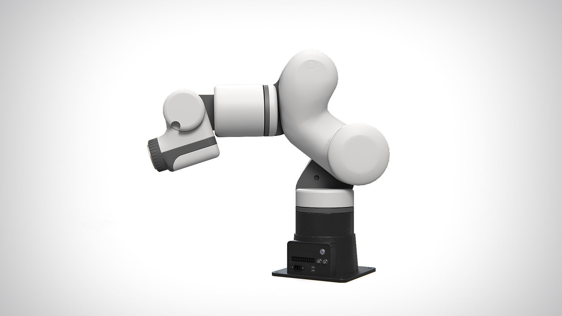 Robotic Arm 02 PBR Low-poly 3D model_5