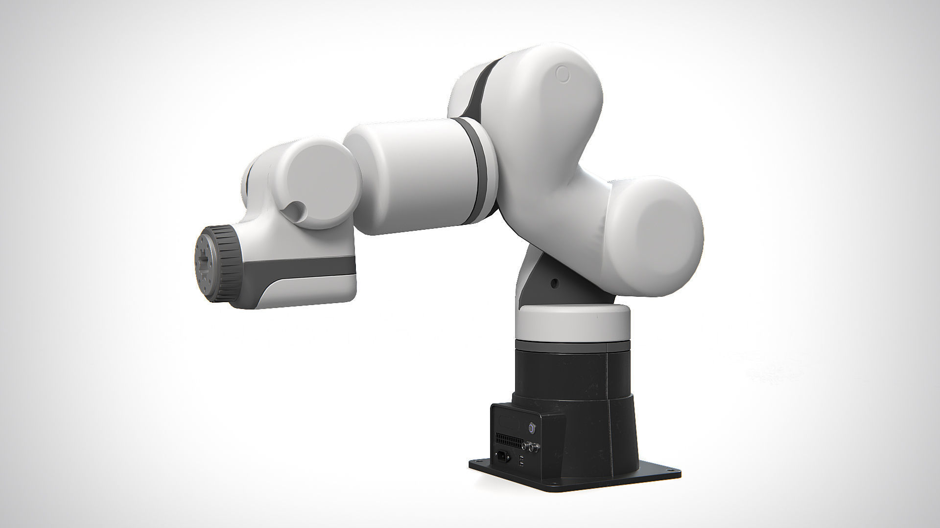 Robotic Arm 02 PBR Low-poly 3D model_10