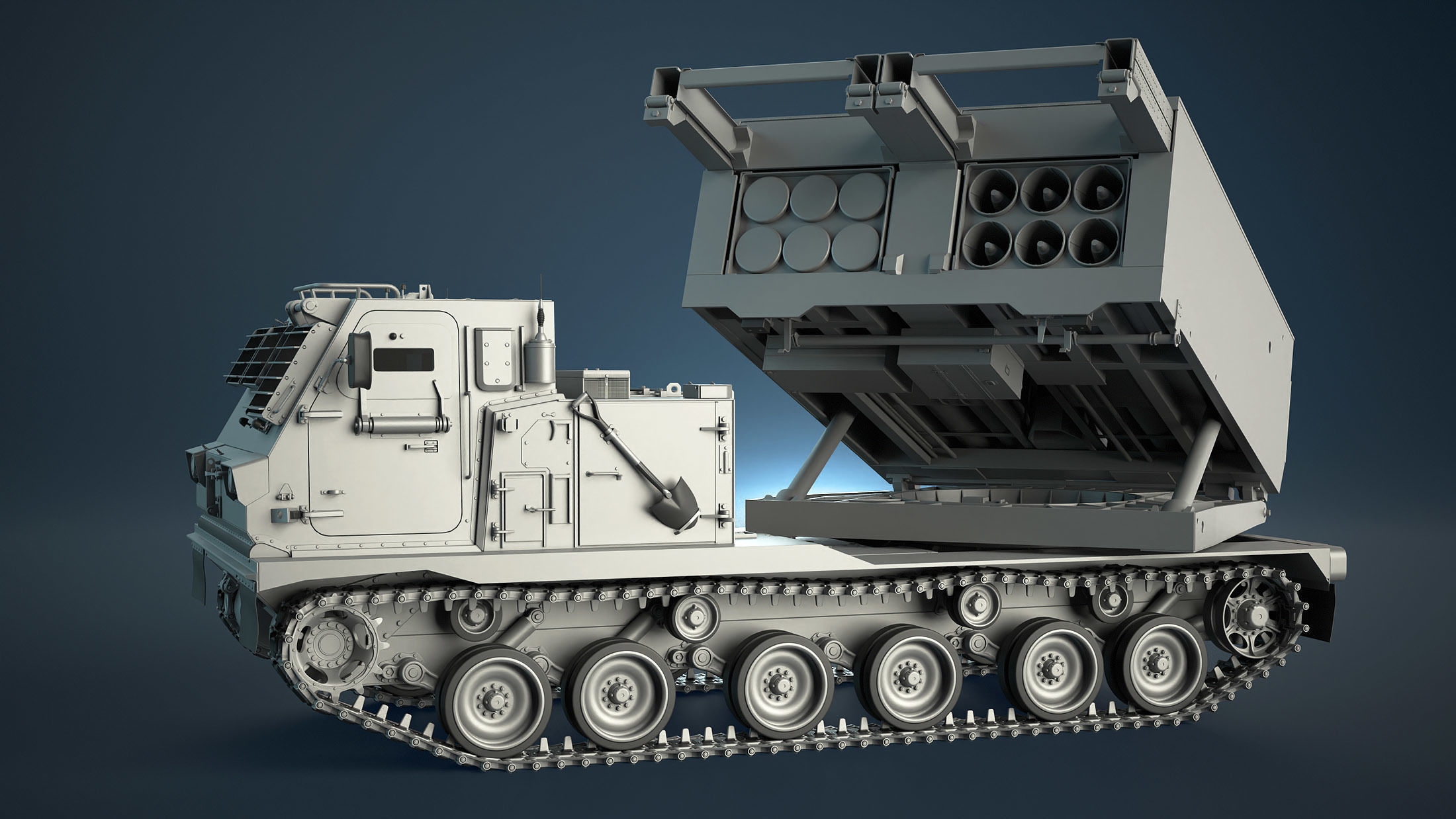 M270 MLRS High-Poly 3D model_1