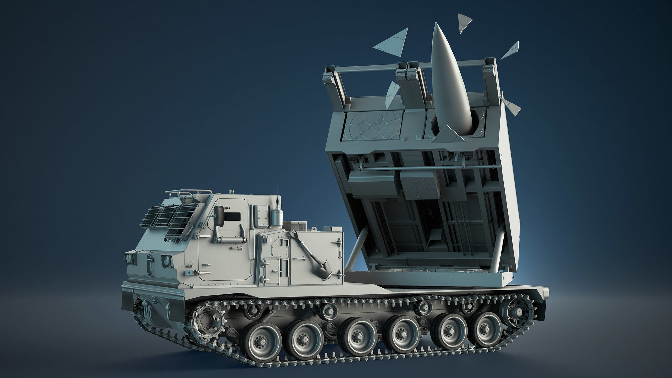 M270 MLRS High-Poly 3D model_6