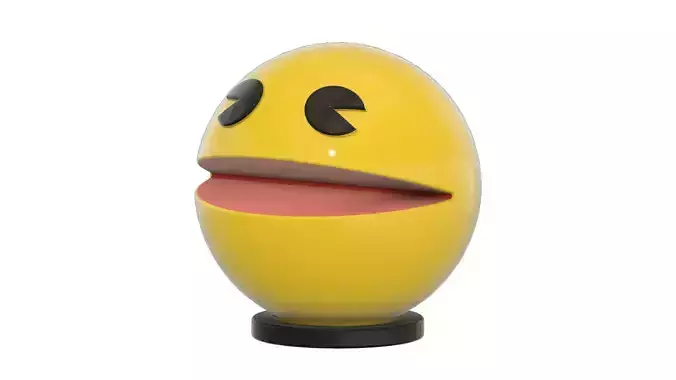 Pacman SD Holder 3D print model