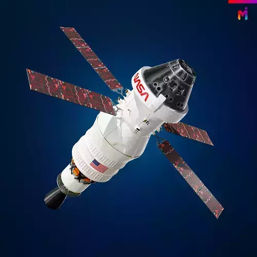 Orion Spacecraft NASA 3D model