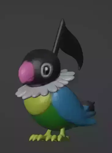Chatot 3D print model