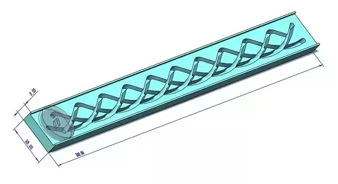 TY1RTL3PIND15 Rotary to linear motion converts conjugate Free 3D print model
