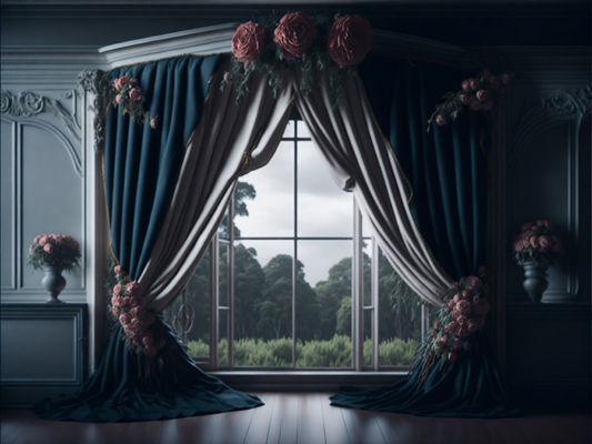 20 Baroque Style Backdrops 3D model_6