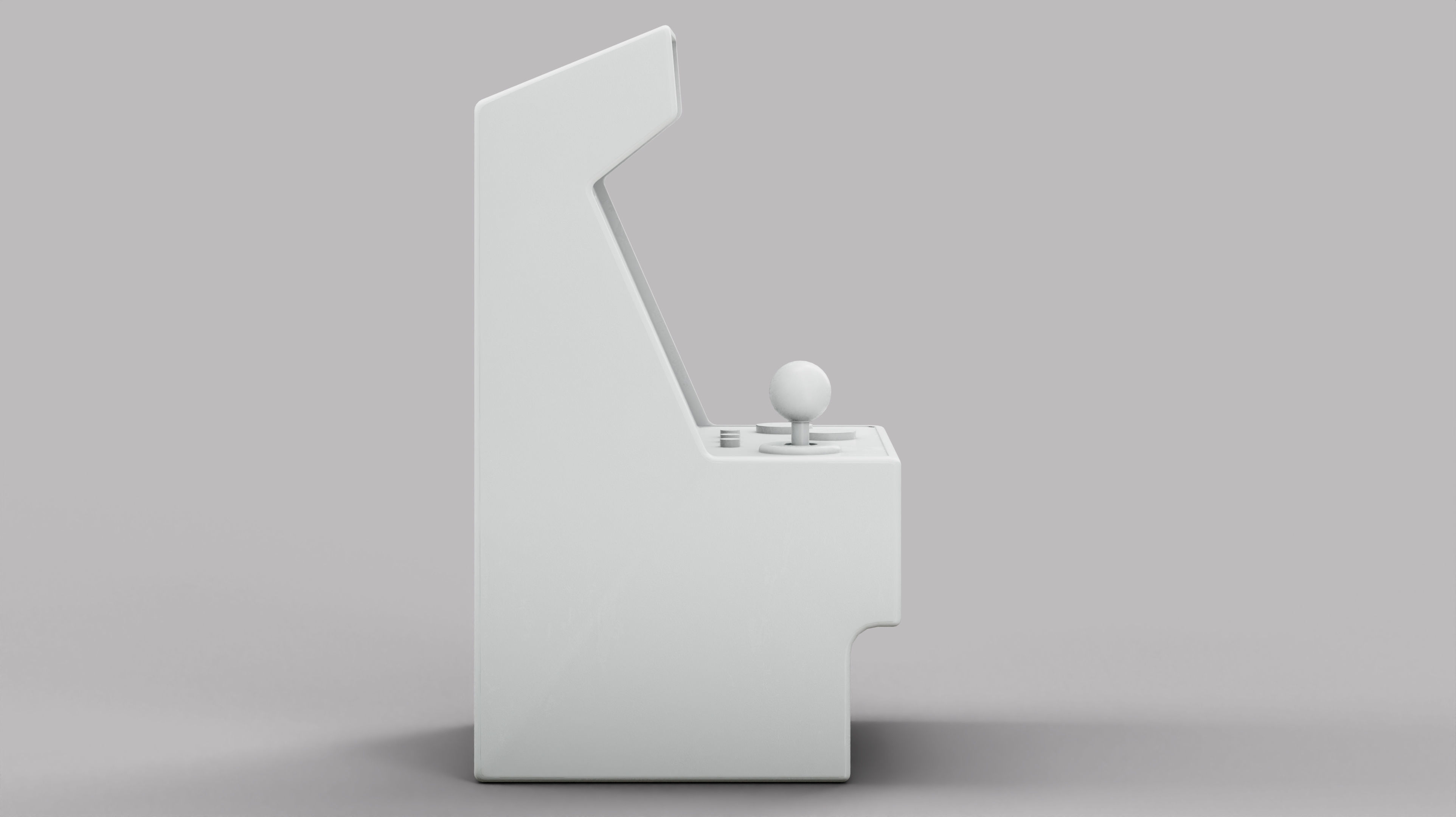 Arcade Machine Retro Miniature Console 3D Model Low-poly 3D model_15