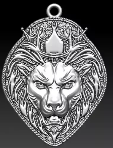 lion pendant