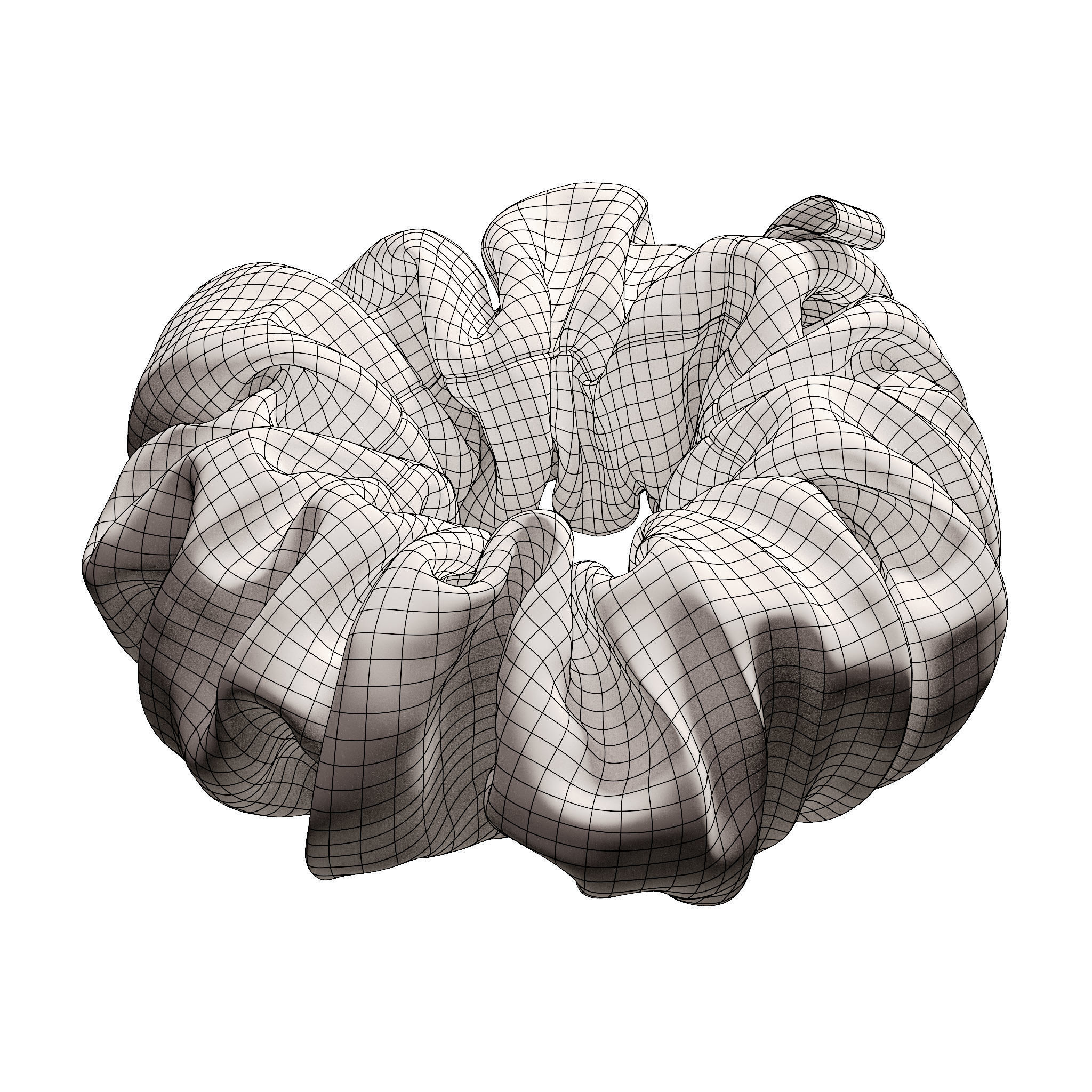 Scrunchie rainbow 3D model_23