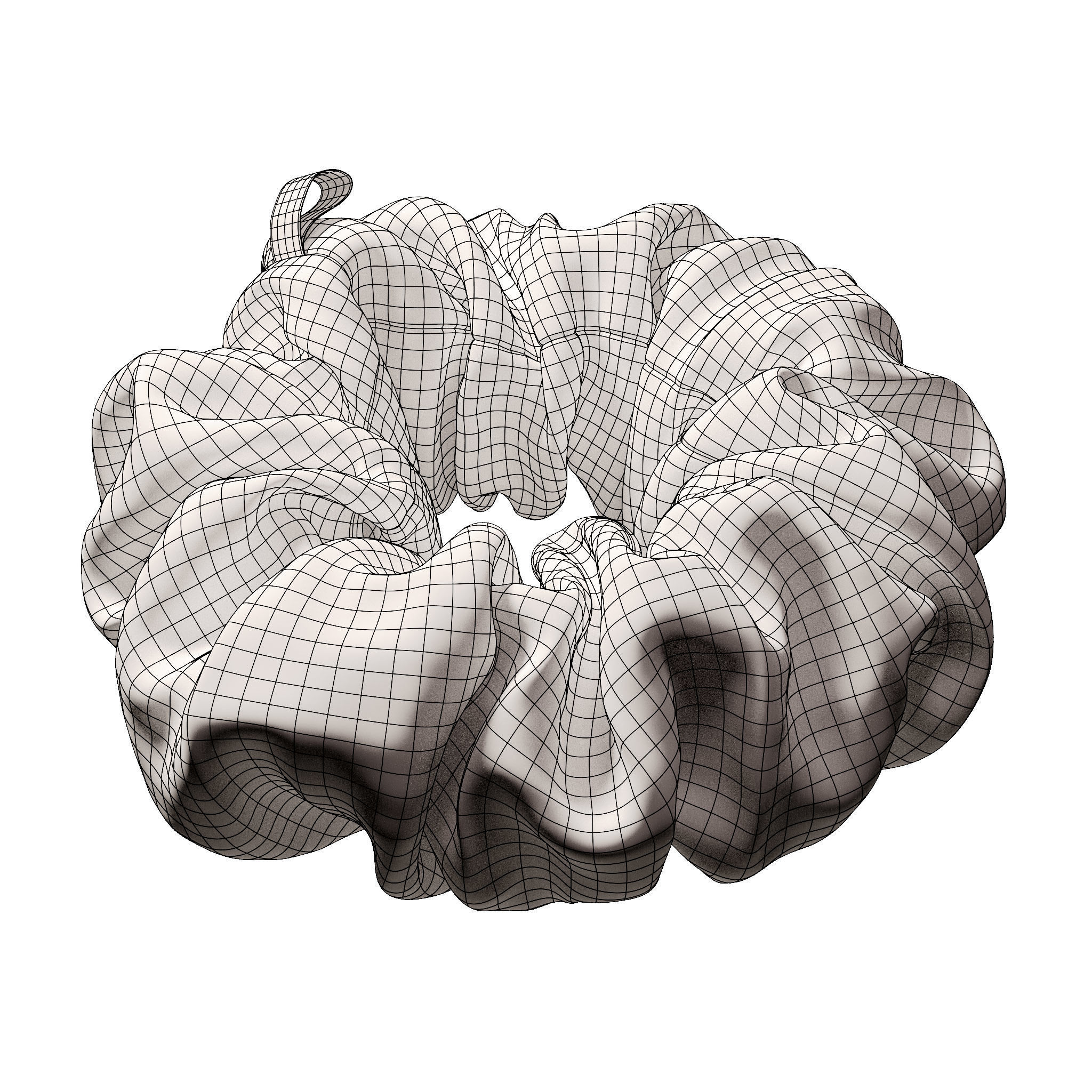 Scrunchie rainbow 3D model_22