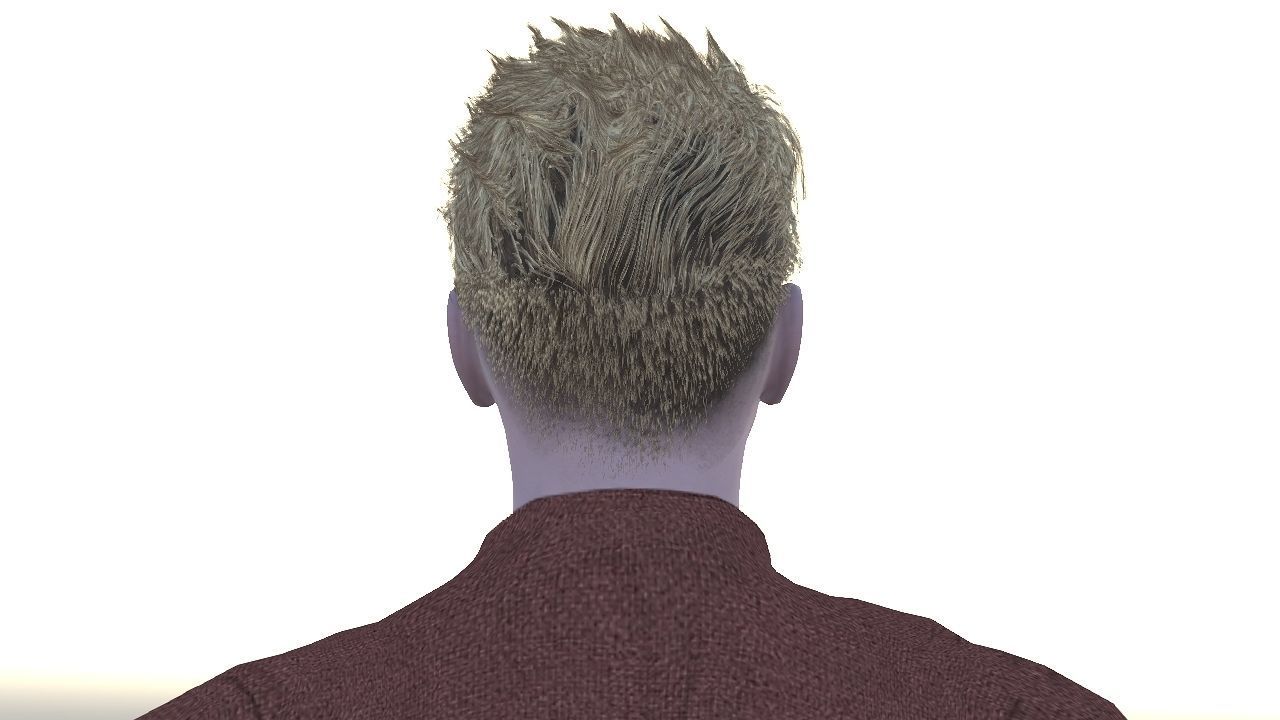 John Commer Low-poly 3D model_16