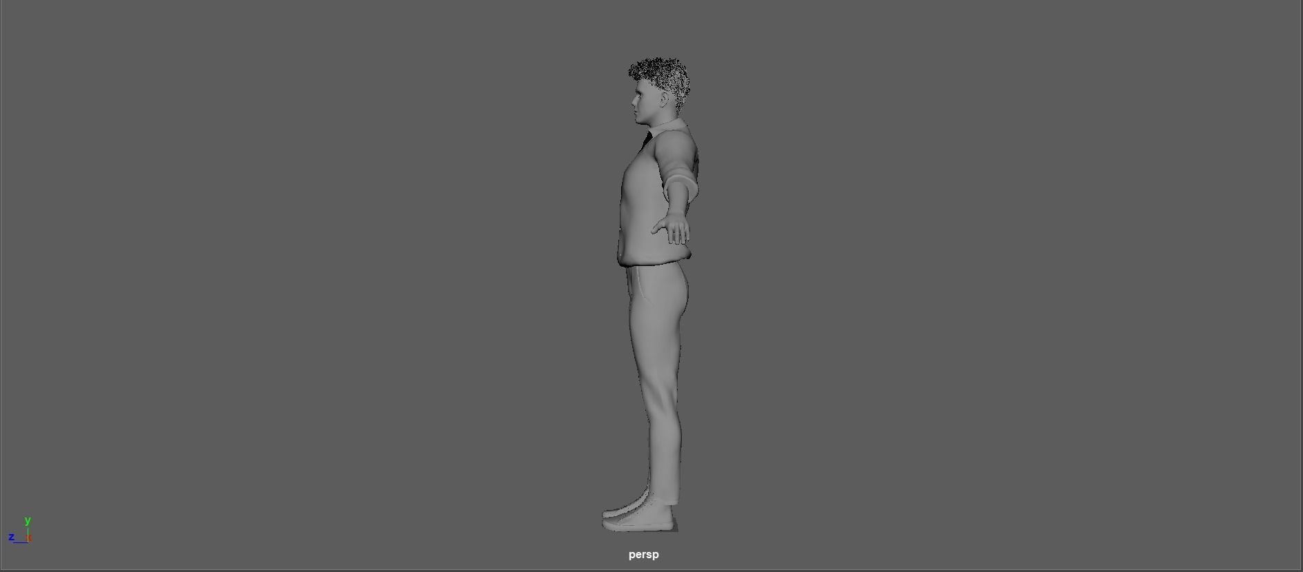 John Commer Low-poly 3D model_26