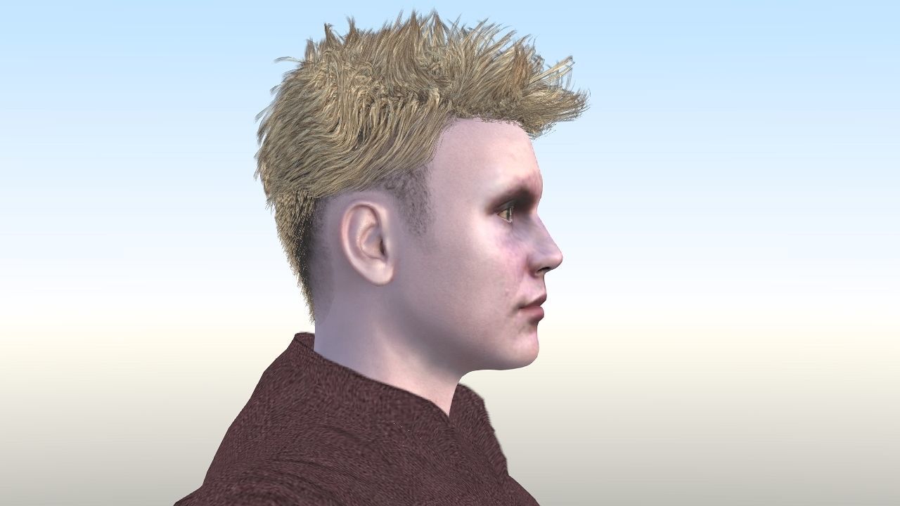 John Commer Low-poly 3D model_14