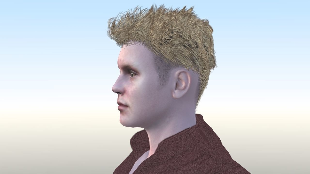 John Commer Low-poly 3D model_20