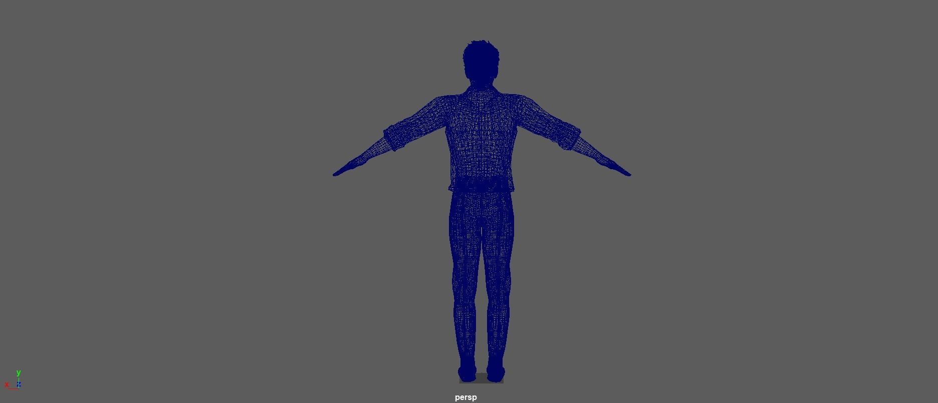 John Commer Low-poly 3D model_32